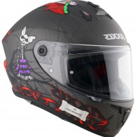 Мотошлем Axxis Draken S Horrorland A2 Grey Matt купить от 4 840